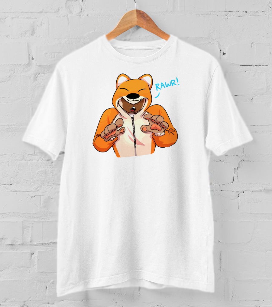 Rawr Fox Monster Zack T-Shirt