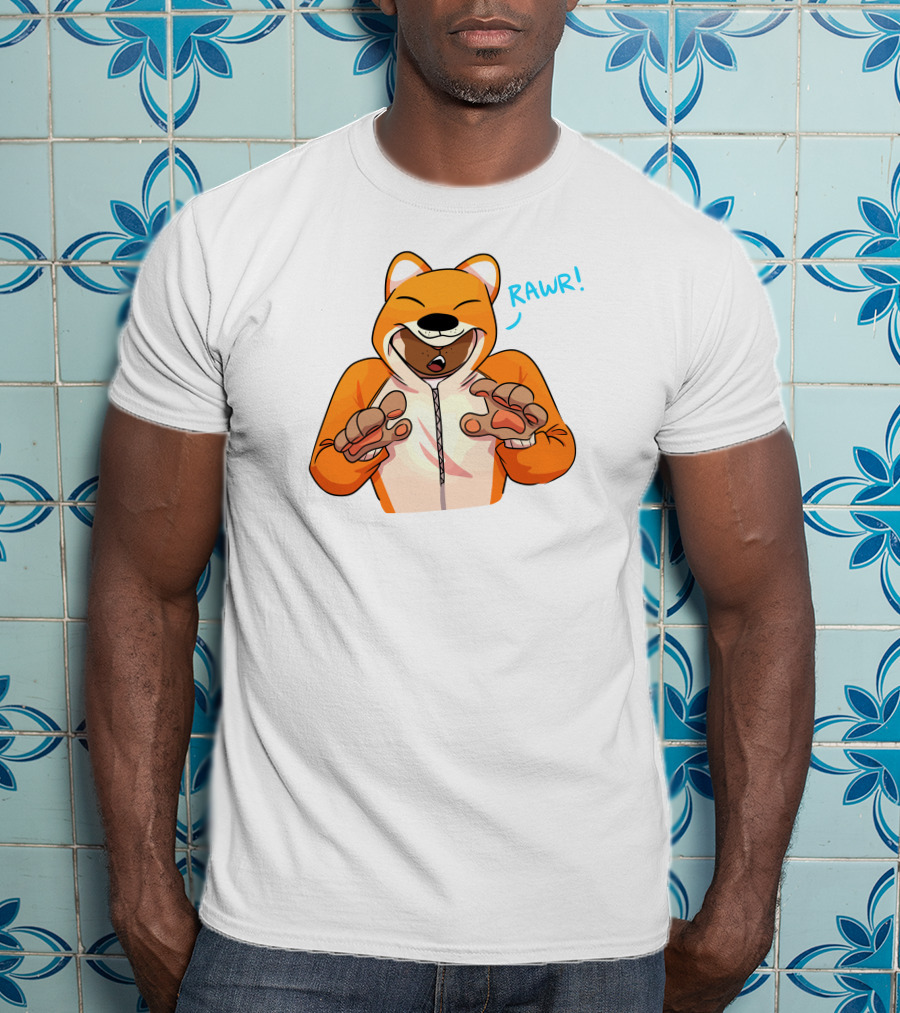 Rawr Fox Monster Zack T-Shirt