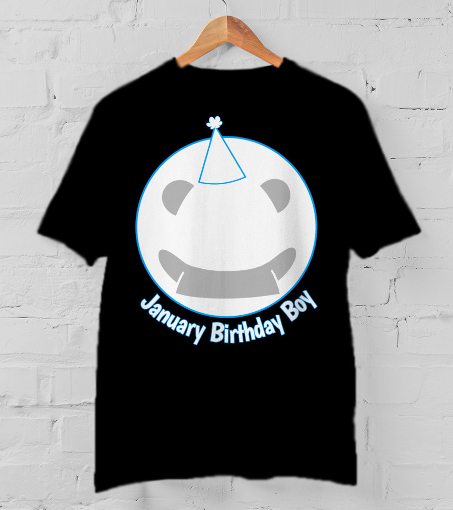 January Birthday Boy T-Shirt