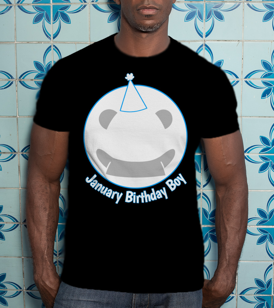 January Birthday Boy T-Shirt