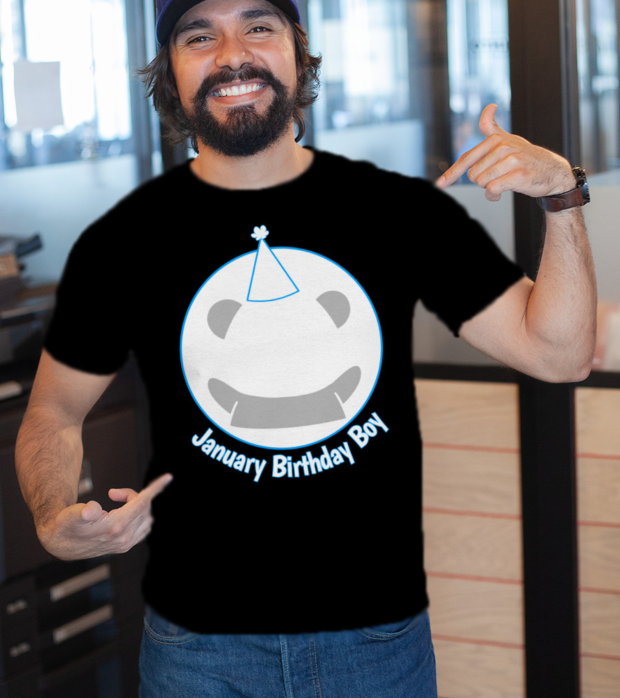 January Birthday Boy T-Shirt