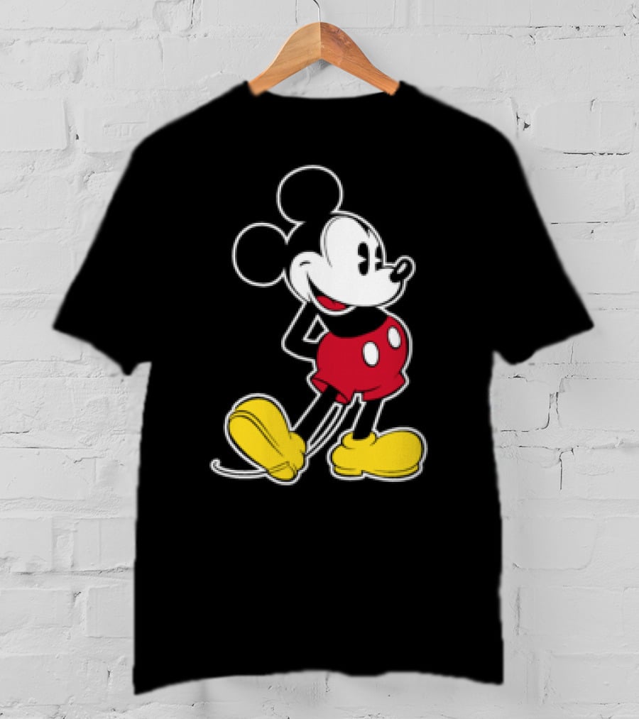 Disney Classic Mickey Mouse Standing Pose T-Shirt