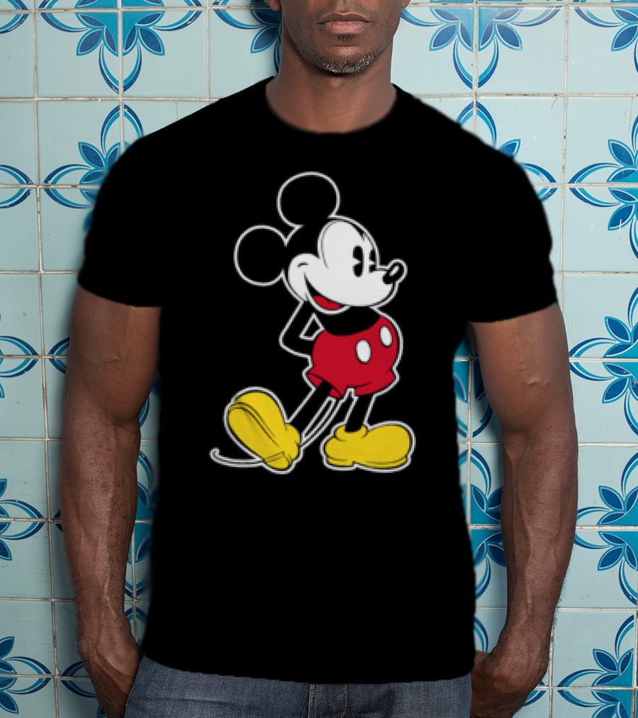 Disney Classic Mickey Mouse Standing Pose T-Shirt