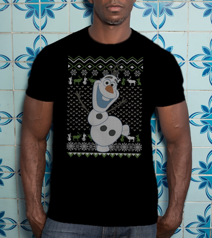Disney Frozen Olaf Sven Christmas T-Shirt