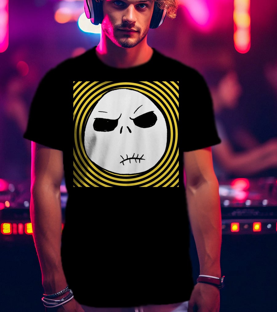 Disney Jack Skellington Spiral Face T-Shirt