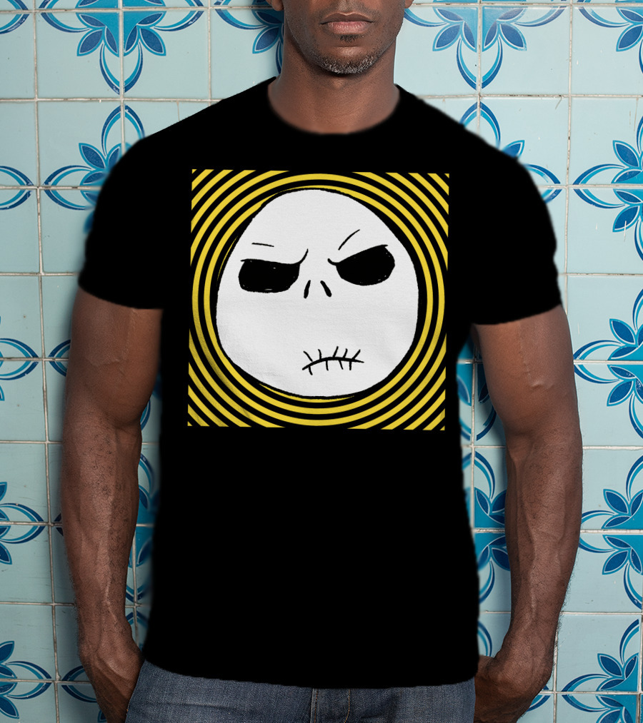 Disney Jack Skellington Spiral Face T-Shirt