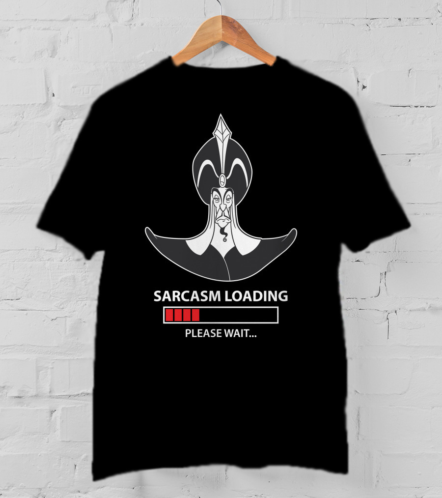 Disney Jafar Sarcasm Loading Please Wait T-Shirt