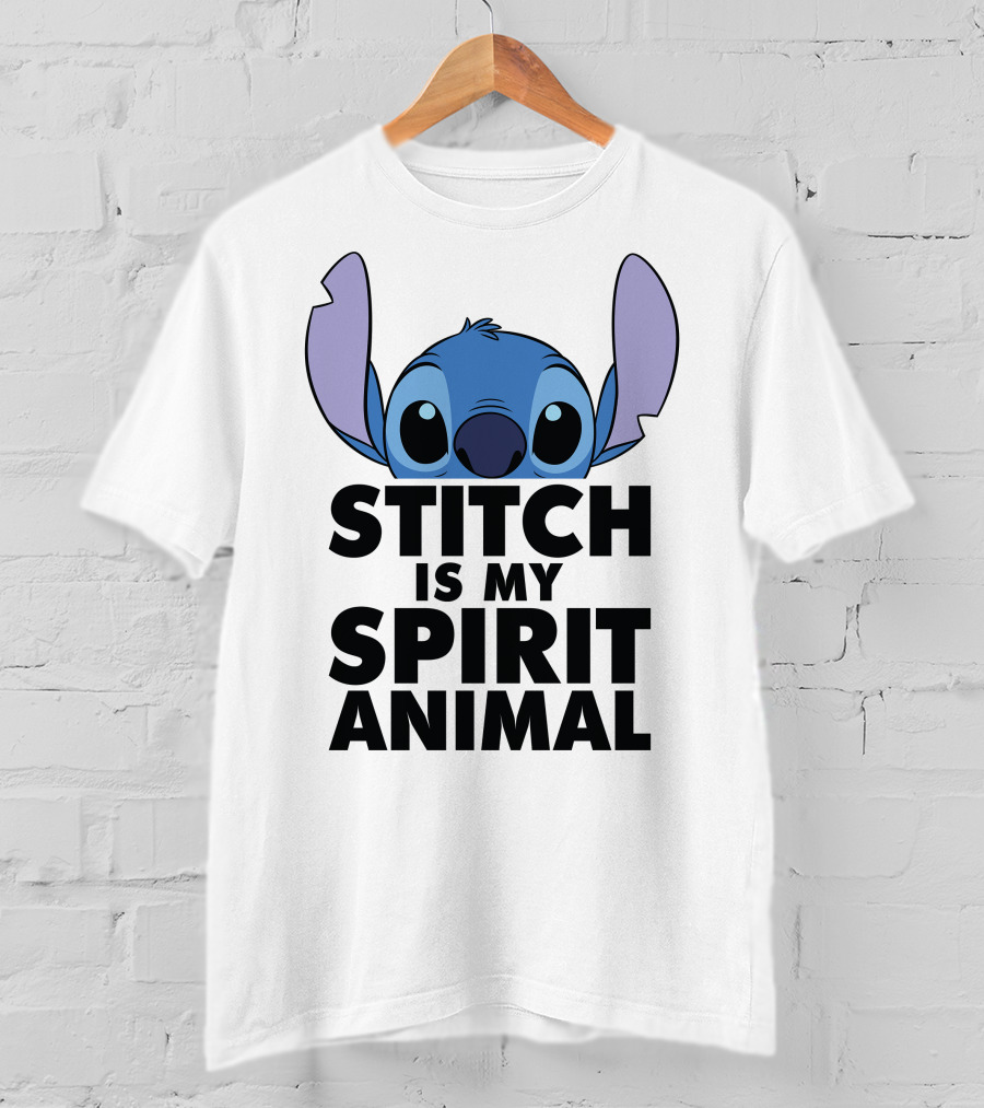 Disney Lilo And Stitch Is My Spirit Animal Tie Dye T-Shirt