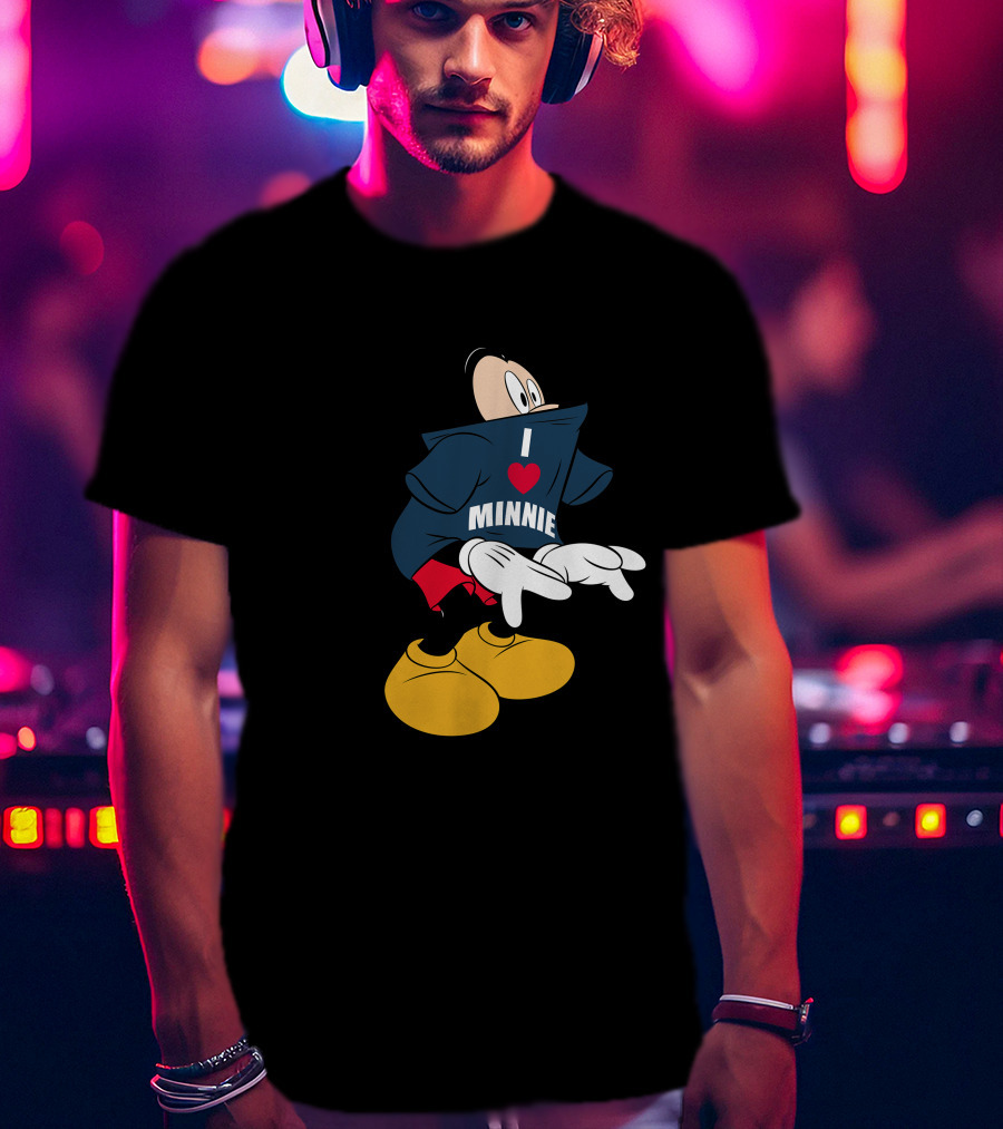 Mickey I Love Minnie Disney T-Shirt