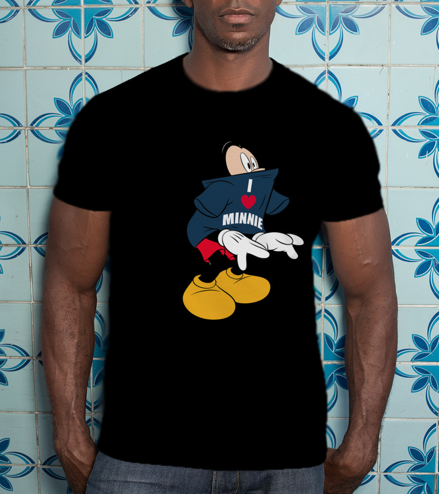 Mickey I Love Minnie Disney T-Shirt