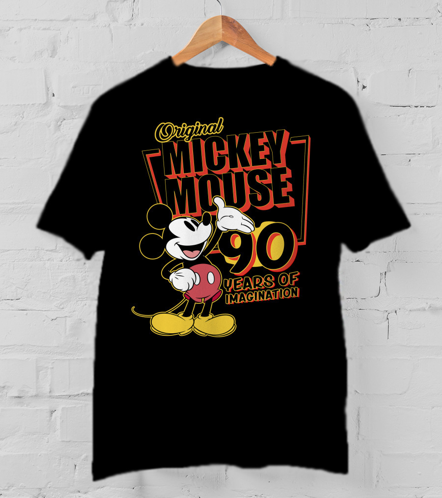 The Original Mickey Mouse 90 Years Of Imagination T-Shirt