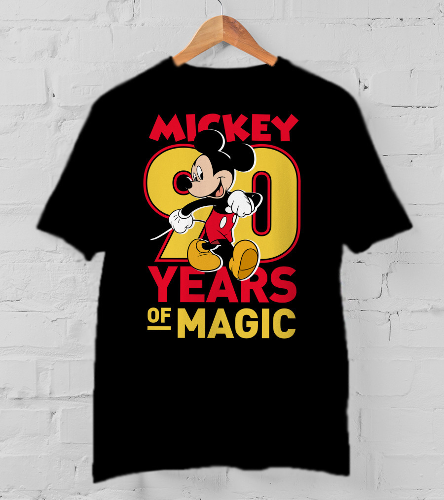 Mickey Mouse 90 Years Of Magic Disney T-Shirt