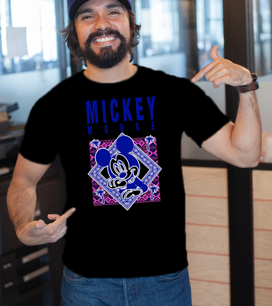 Mickey Mouse Bandana Tropical T-Shirt