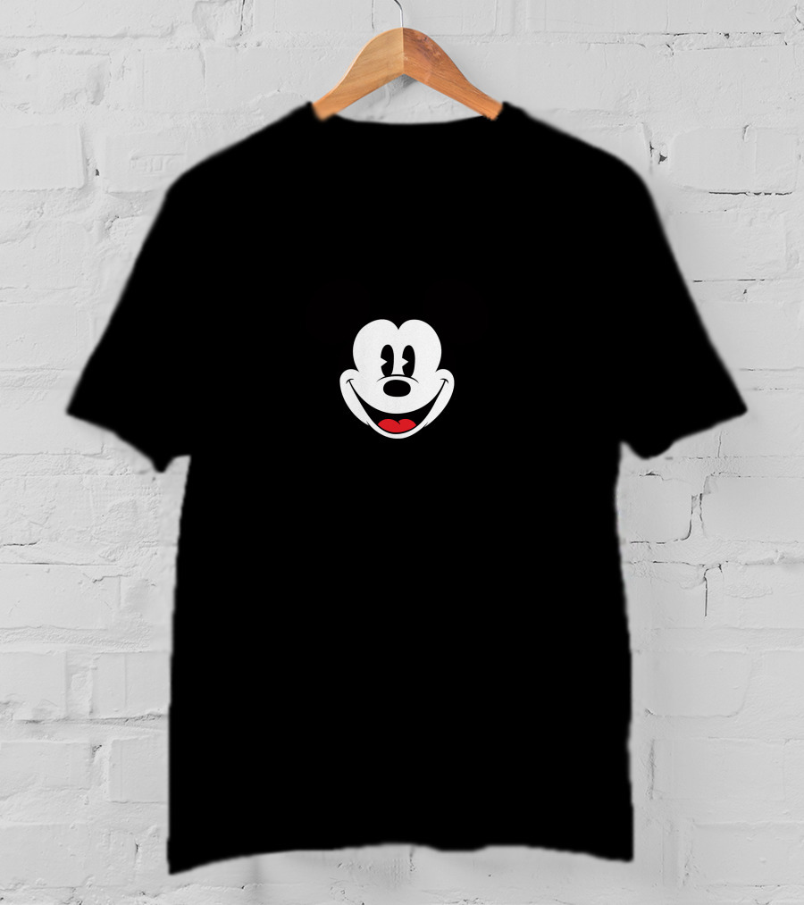 Mickey Mouse Disney Classico Face T-Shirt