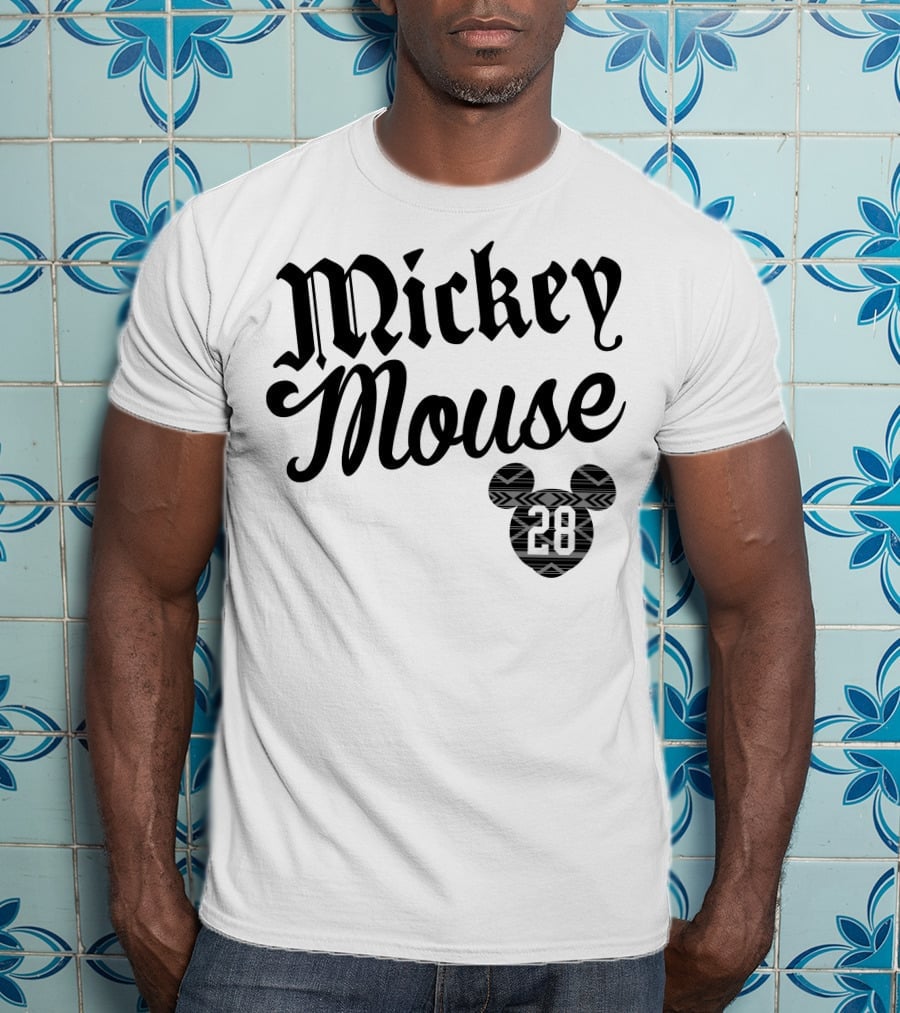 Mickey Mouse 28 Tribal T-Shirt