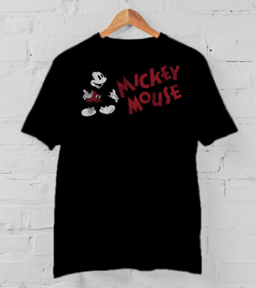 Mickey Mouse Since 1928 Disney Iconic Classic T-Shirt