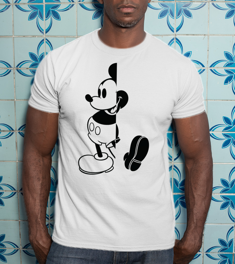 Disney Mickey Mouse Split T-Shirt