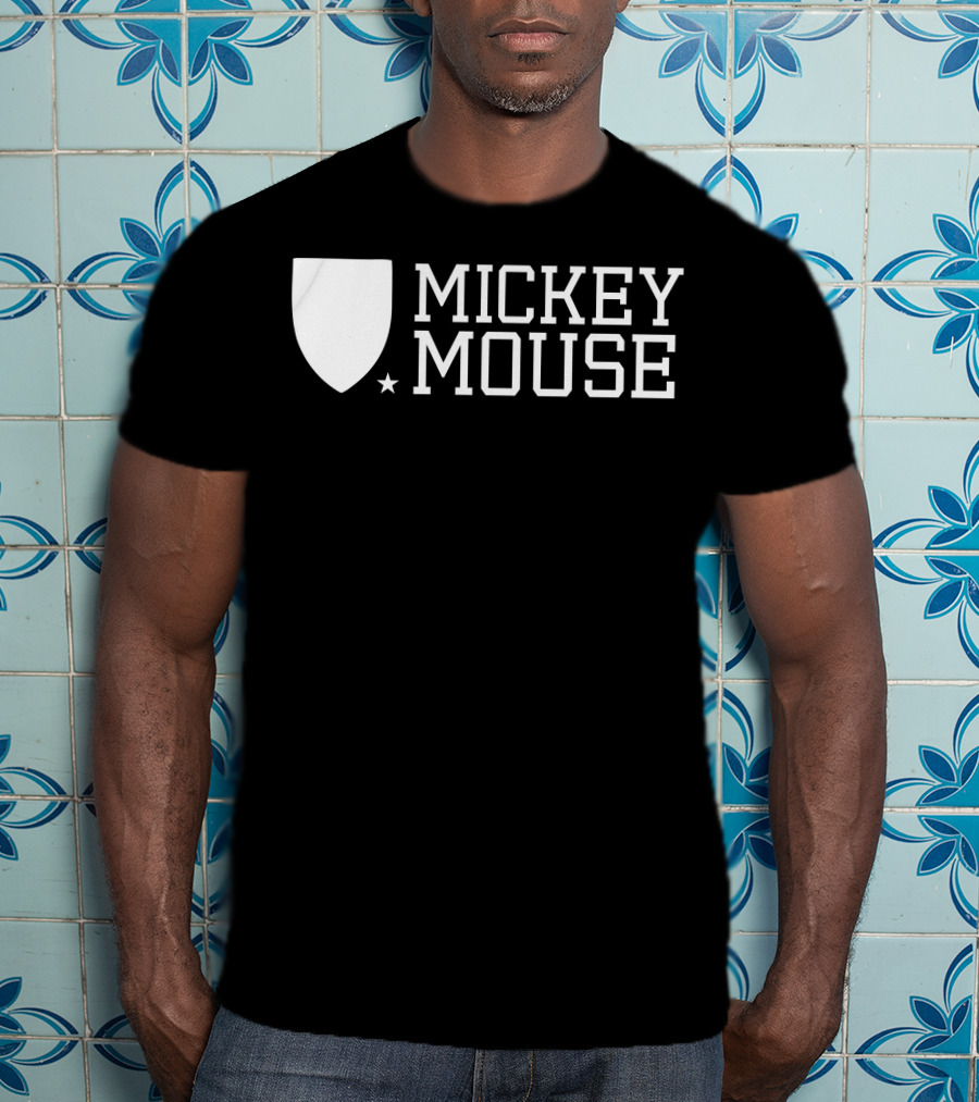 Mickey Mouse University Shield Emblem T-Shirt