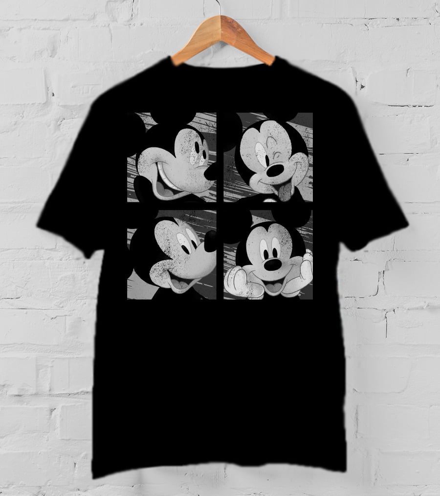 Disney Mickey Mouse Yearbook Vintage Expressions T-Shirt