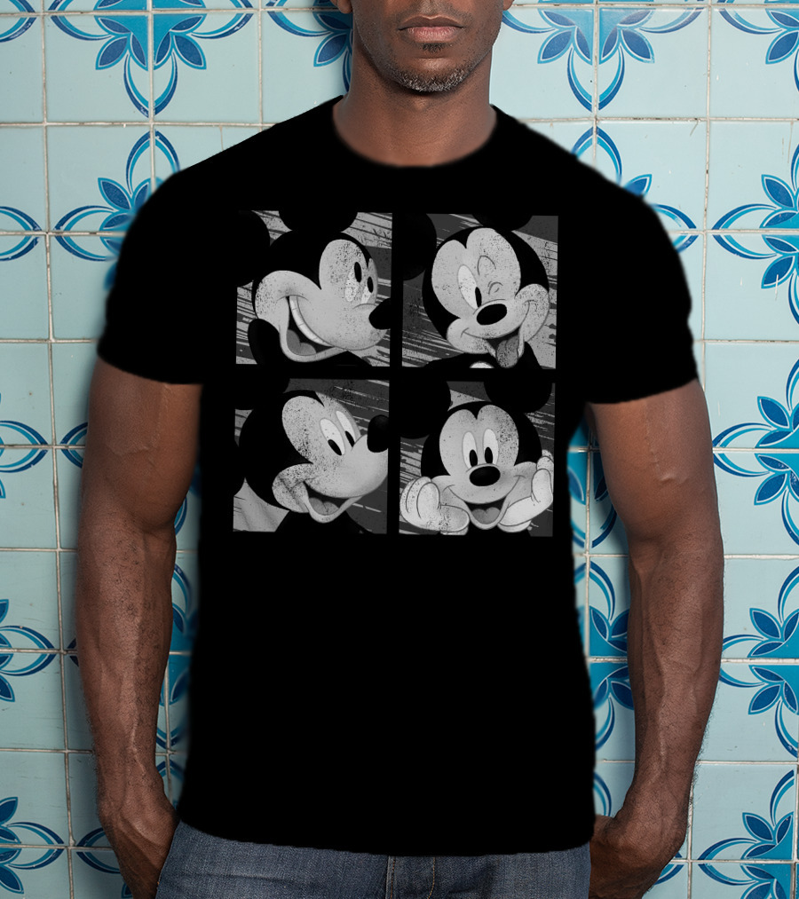Disney Mickey Mouse Yearbook Vintage Expressions T-Shirt