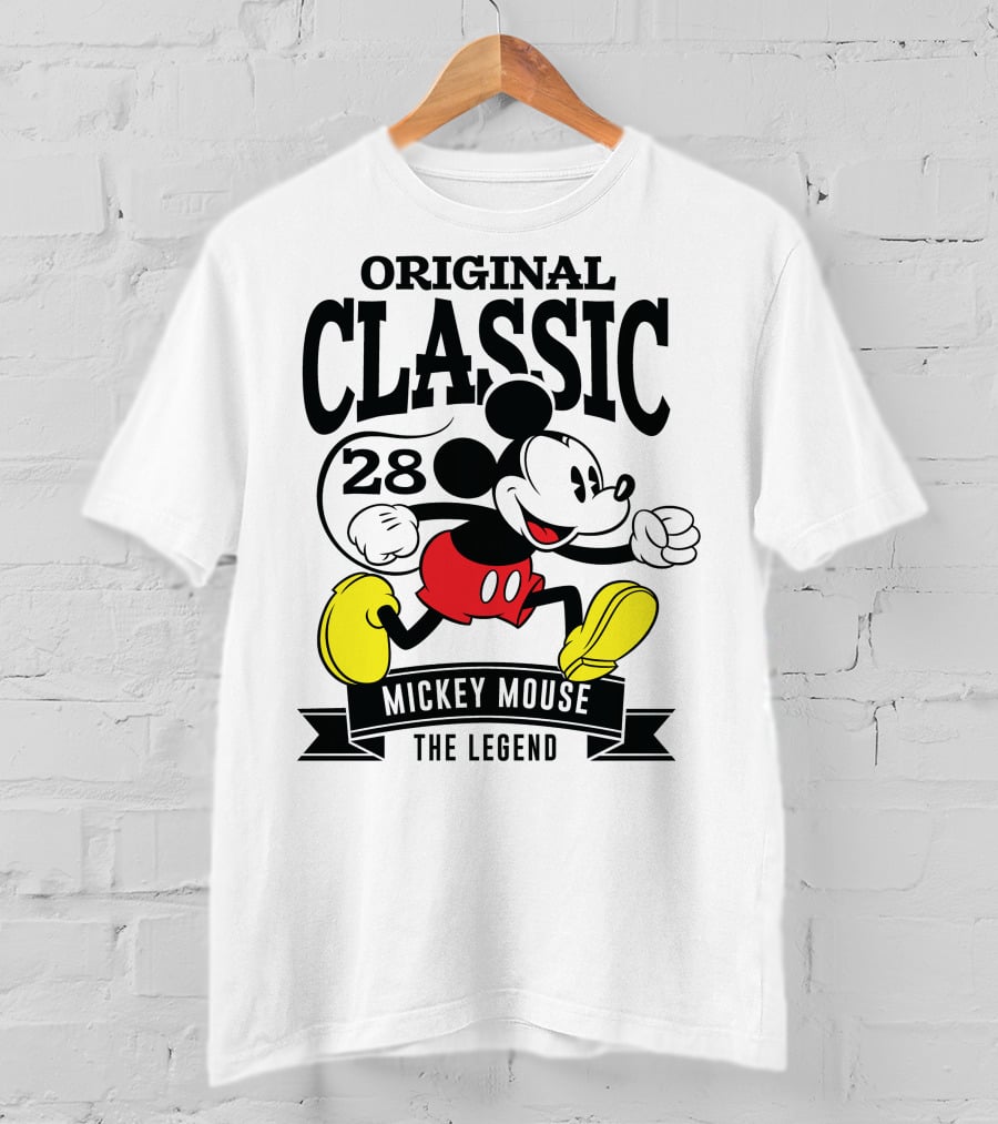 Original Classic Mickey Mouse 28 The Legend T-Shirt