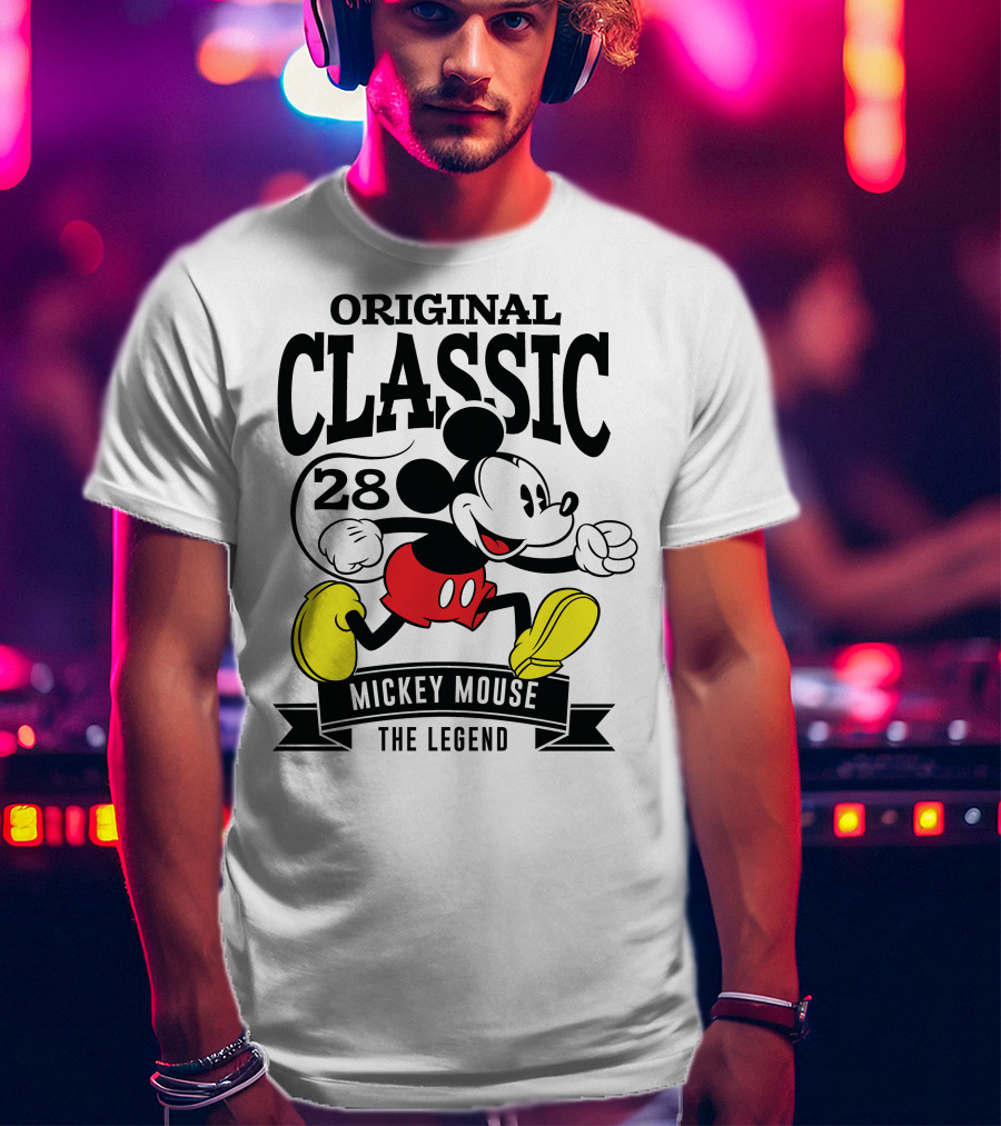 Original Classic Mickey Mouse 28 The Legend T-Shirt