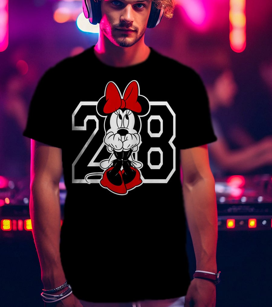 Disney Minnie Mouse 28 Retro Style Classic T-Shirt