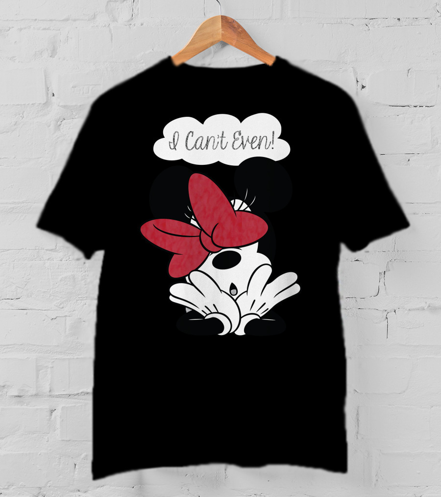 Minnie Mouse I Can't Even Disney Iconic Expression T-Shirt