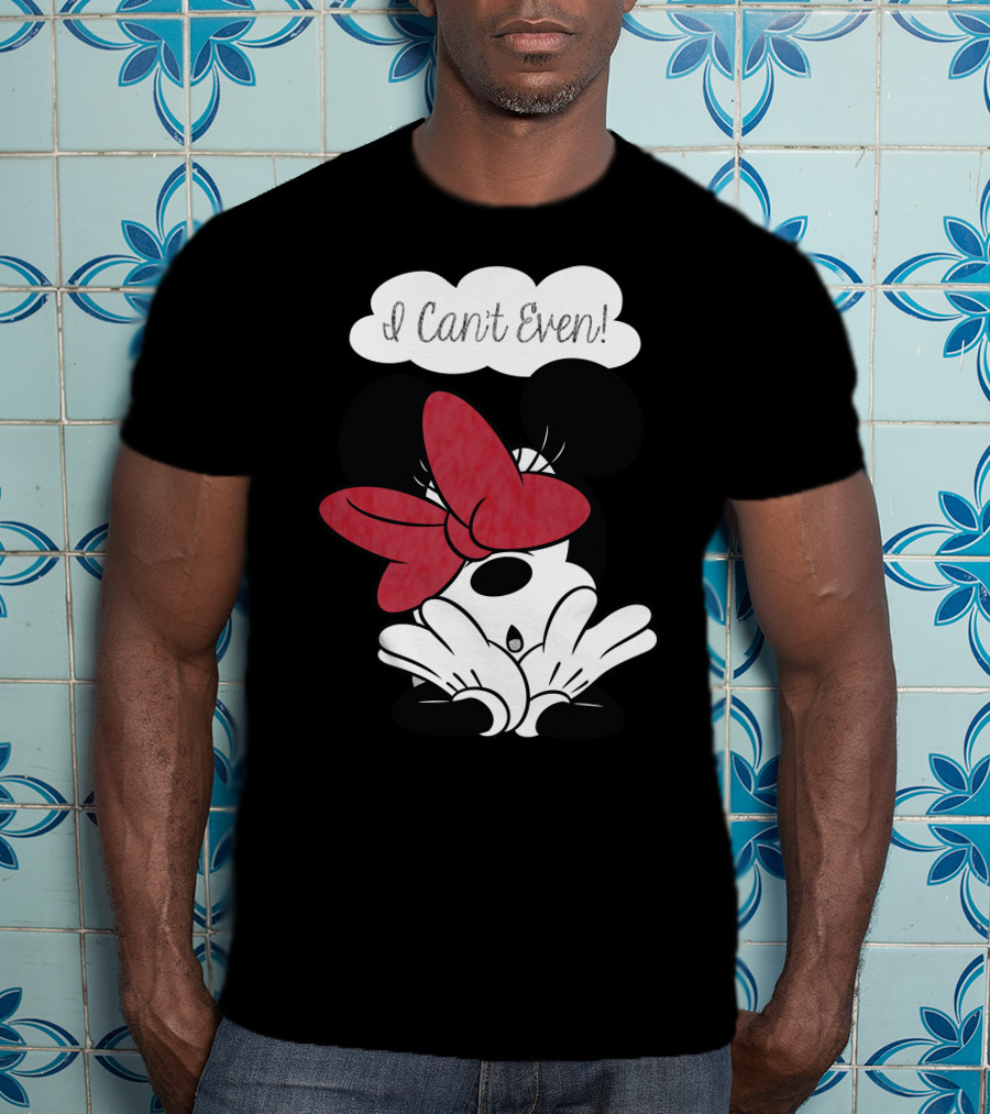 Minnie Mouse I Can't Even Disney Iconic Expression T-Shirt