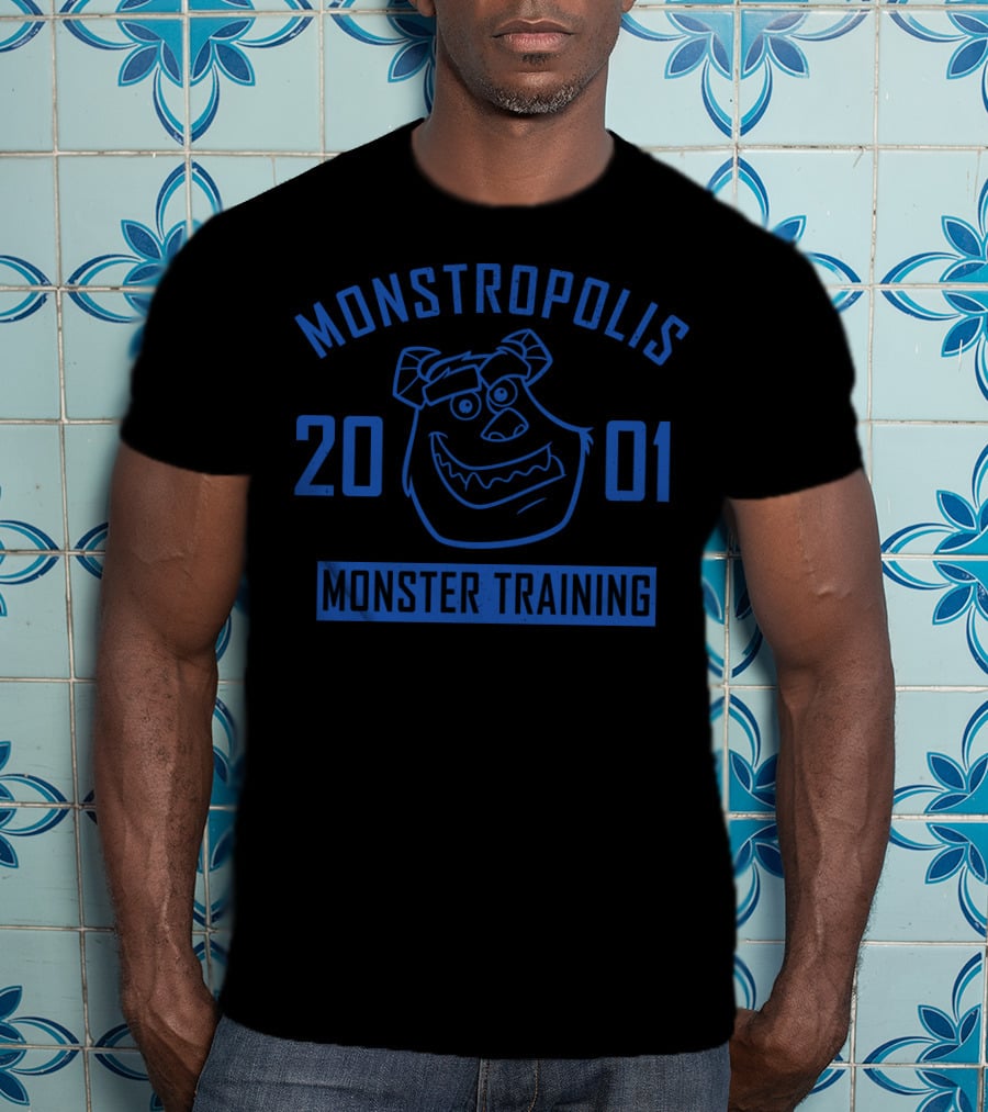 Monstropolis Monster Training 2001 Disney Pixar Monsters T-Shirt