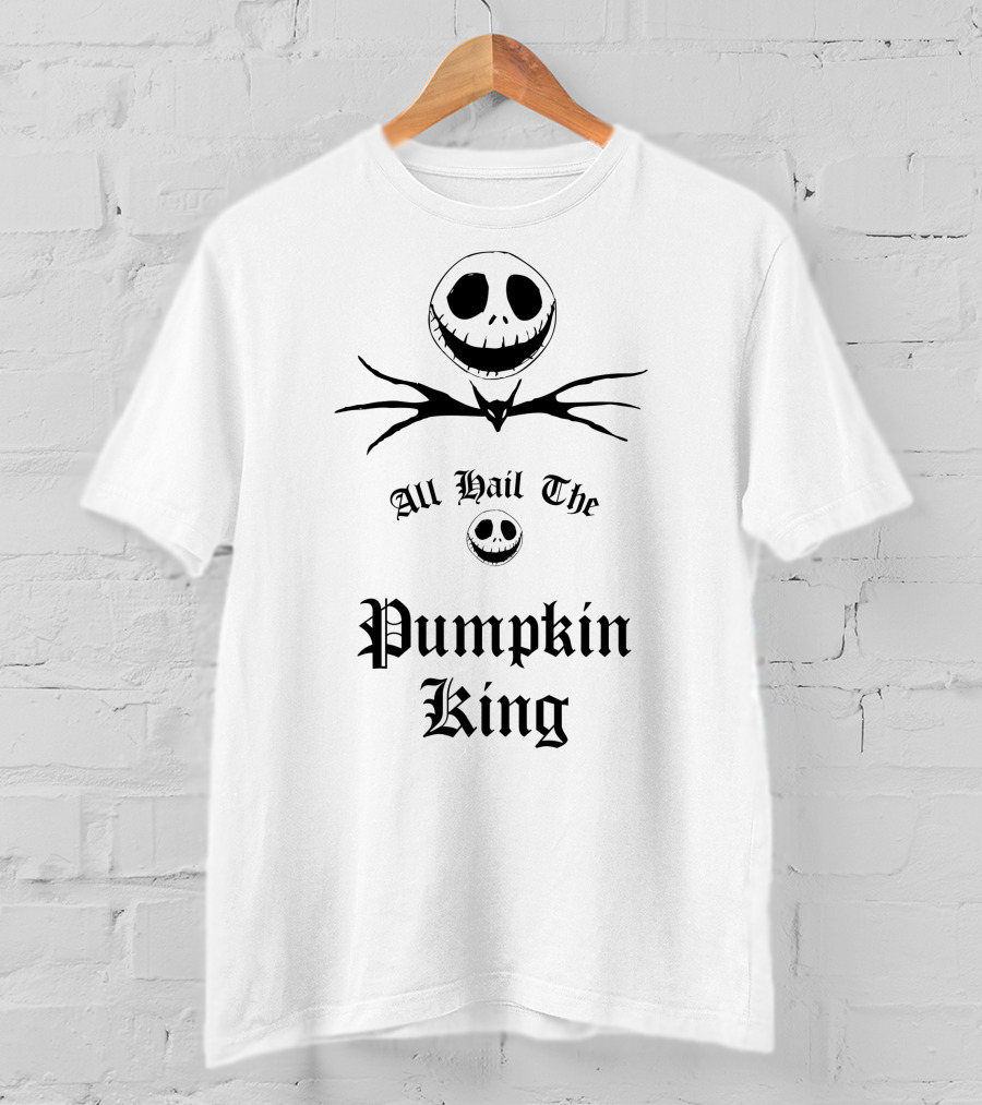 Disney The Nightmare Before Christmas All Hail The Pumpkin King T-Shirt