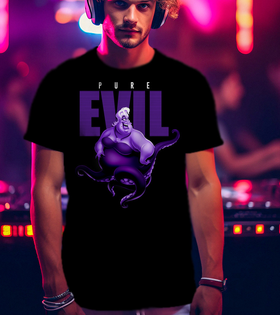 Disney Ursula Pure Evil Villainous Iconic T-Shirt