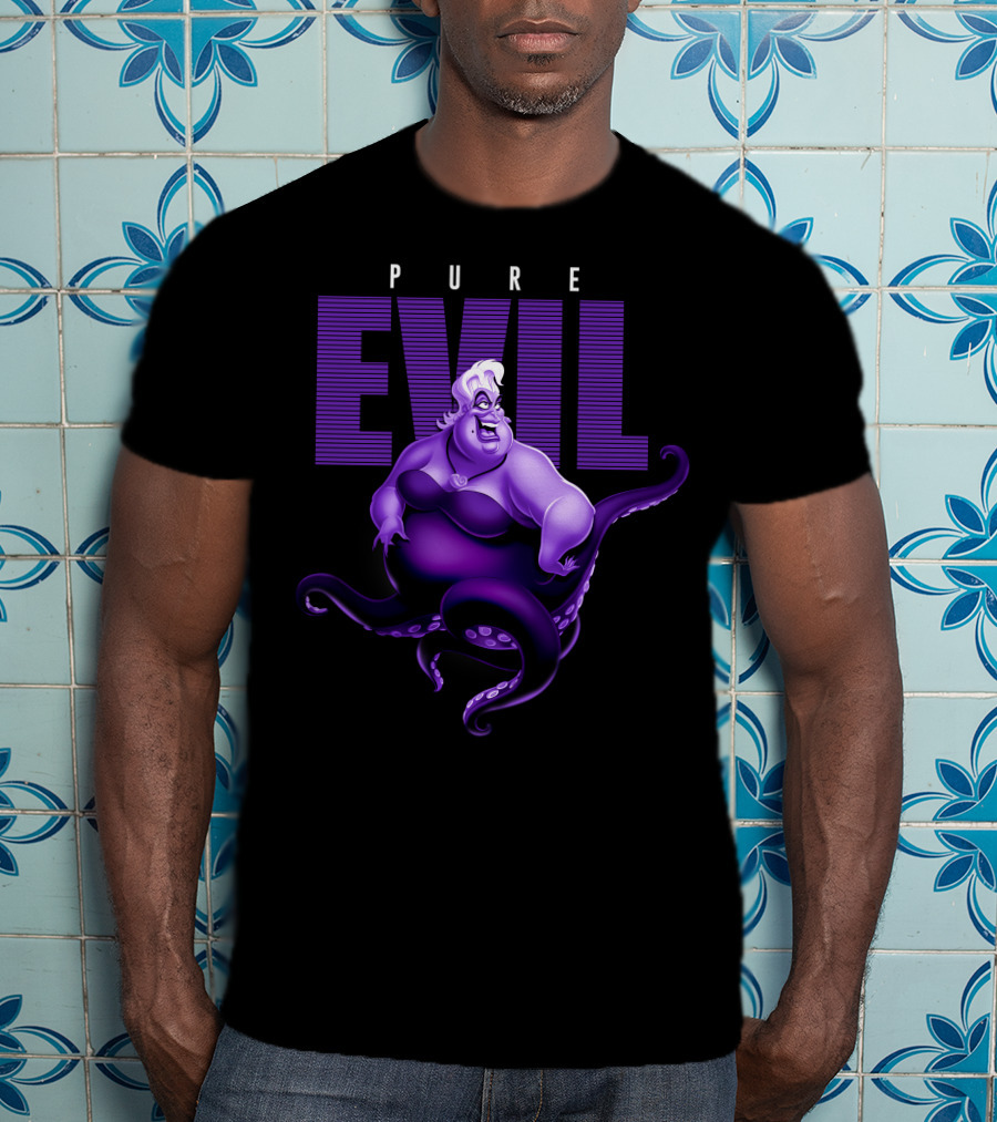 Disney Ursula Pure Evil Villainous Iconic T-Shirt