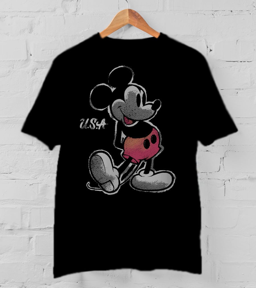 Mickey Mouse USA America Disney T-Shirt