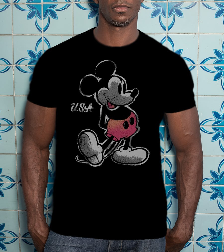 Mickey Mouse USA America Disney T-Shirt