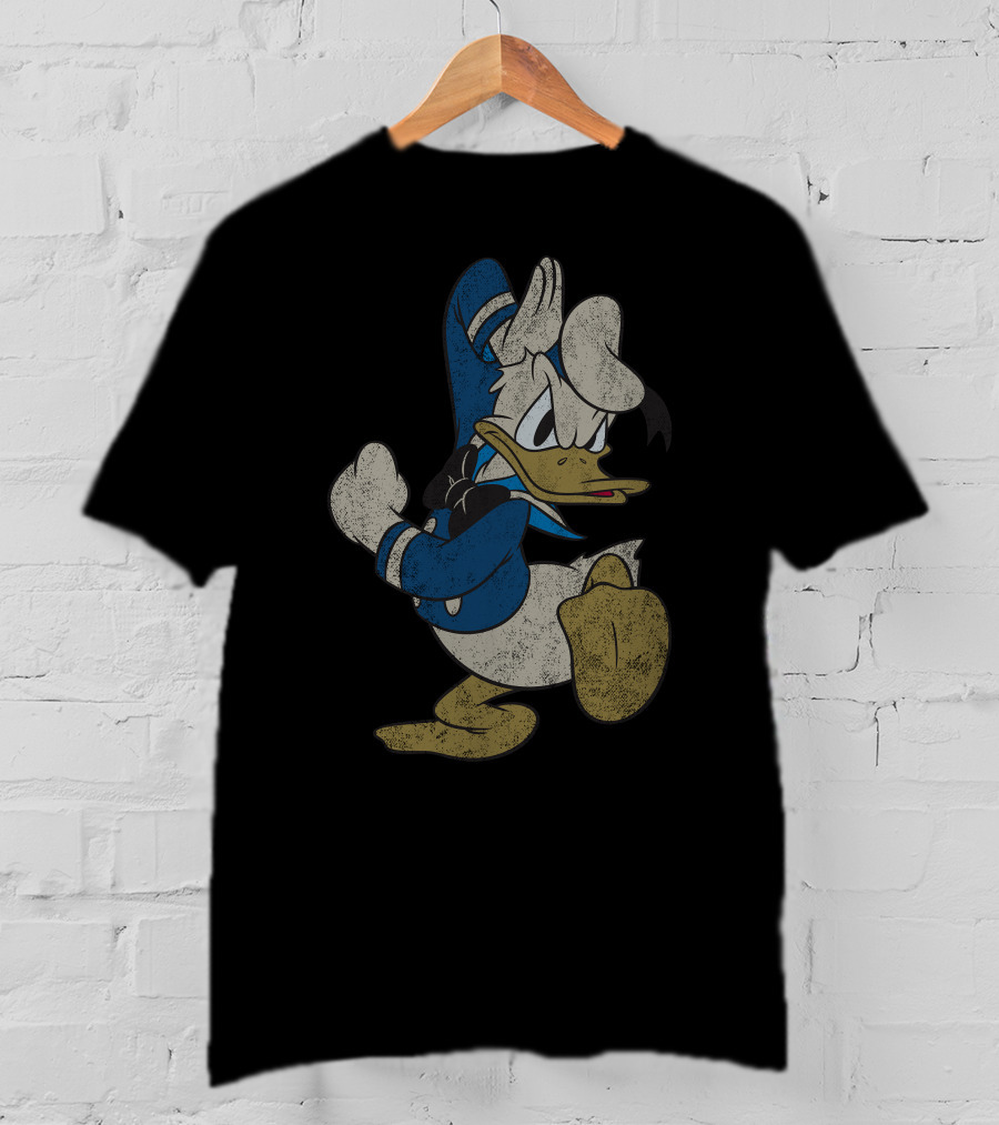 Disney Vintage Donald Duck Classic Distressed Pose T-Shirt
