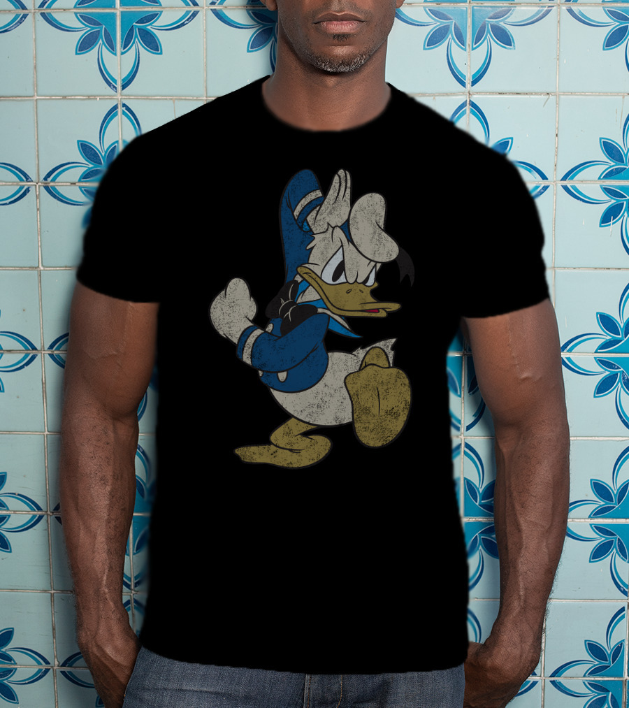 Disney Vintage Donald Duck Classic Distressed Pose T-Shirt
