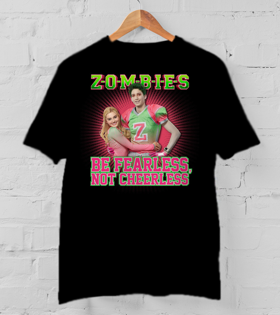 Disney Zombies Be Fearless Not Cheerless T-Shirt