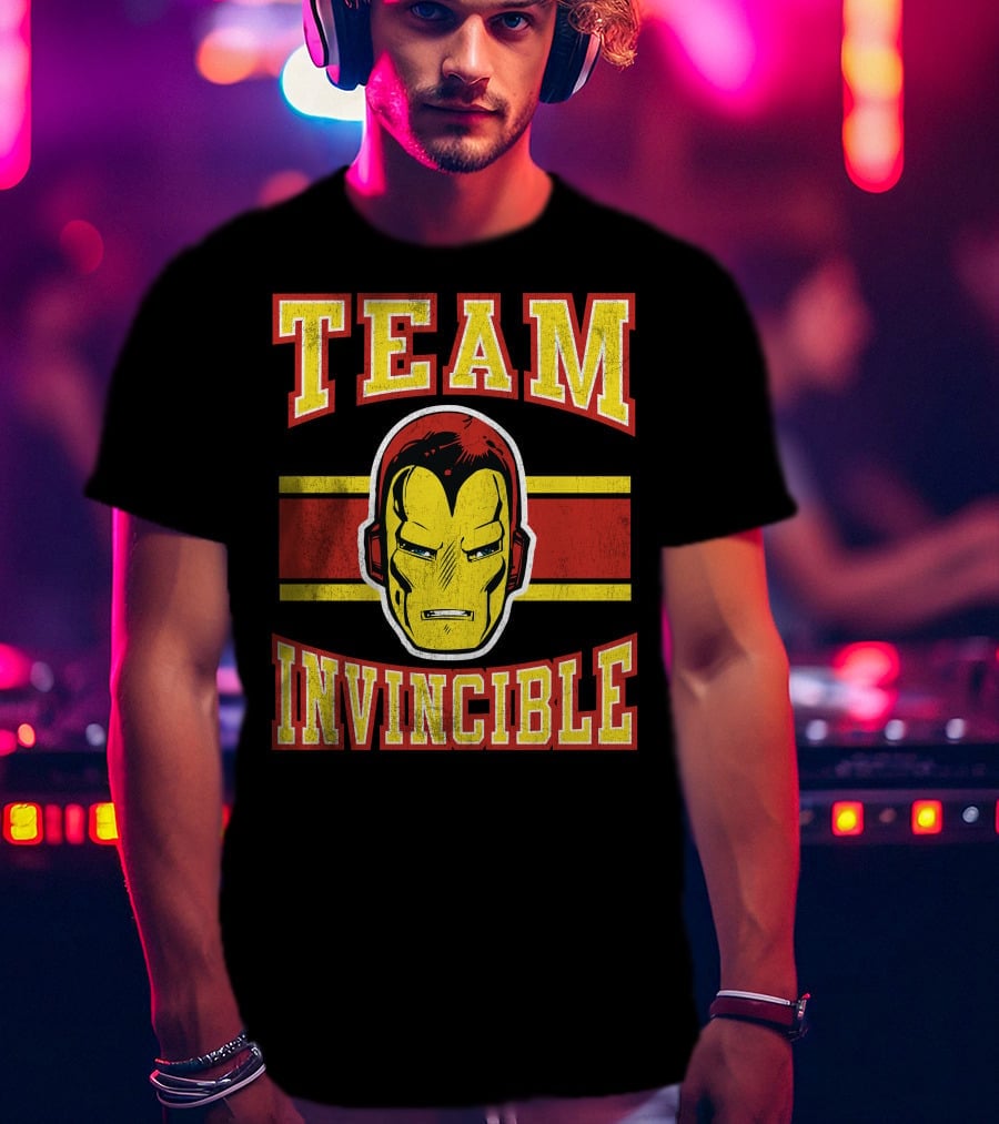 Marvel Iron-Man Team Invincible Classic T-Shirt