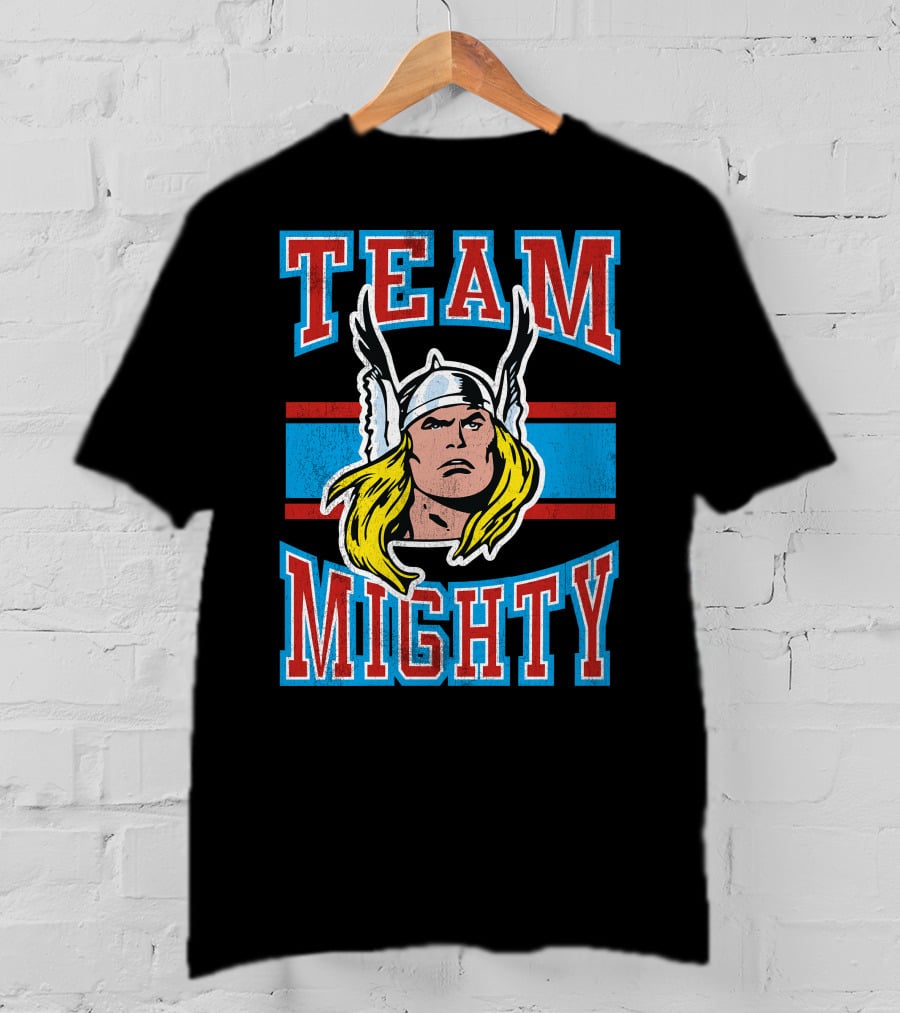 Team Mighty Thor Marvel Classic T-Shirt