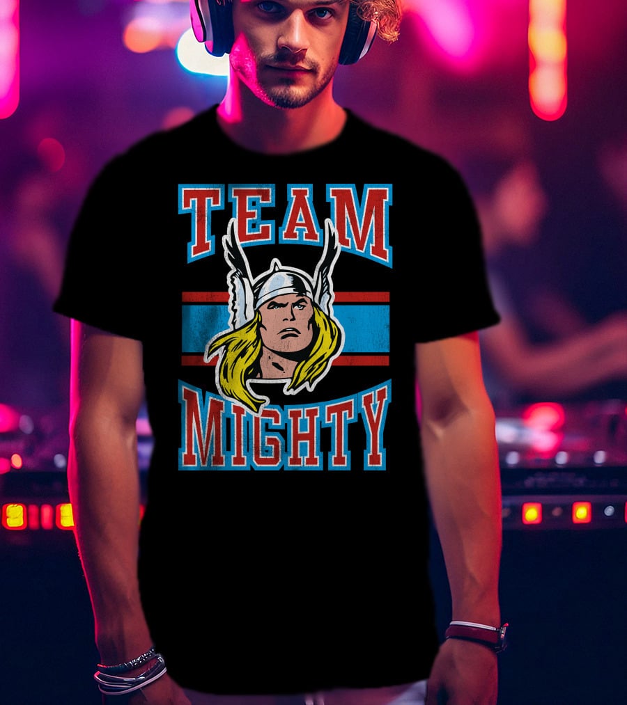 Team Mighty Thor Marvel Classic T-Shirt