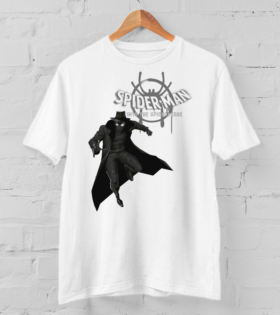 Marvel Spider-Man Into The Spider-Verse Noir T-Shirt