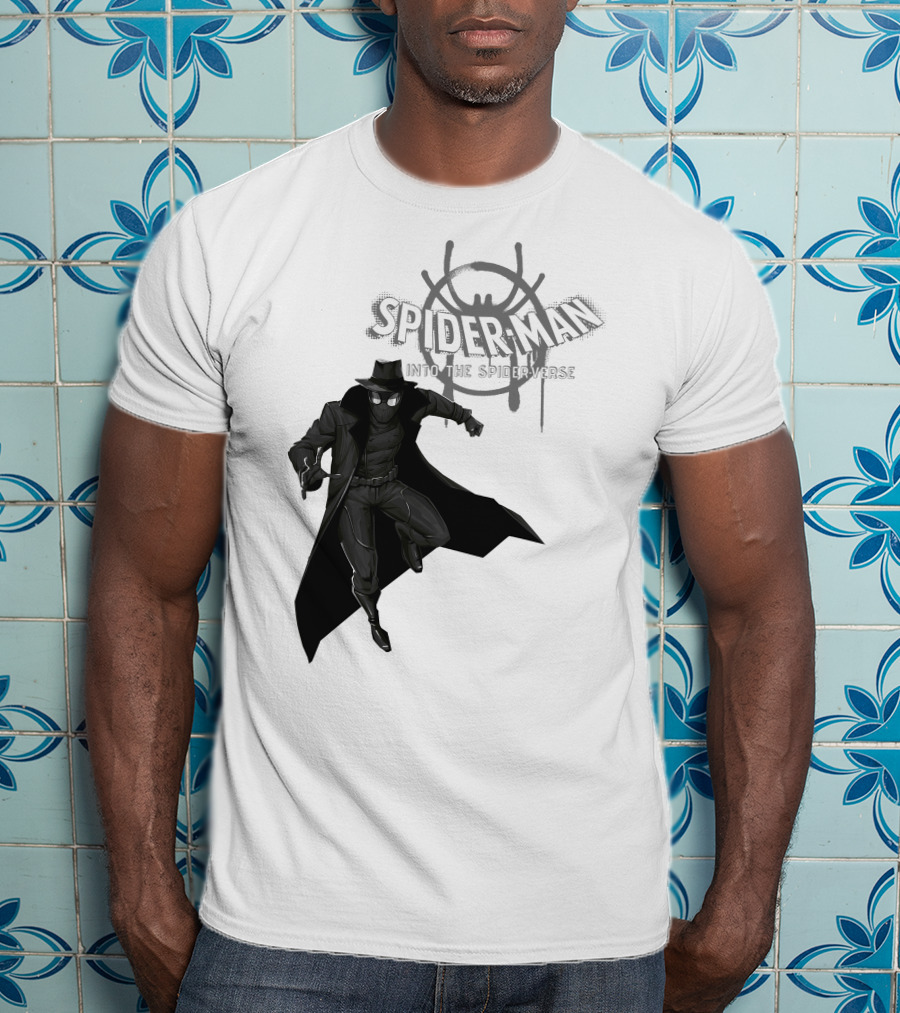 Marvel Spider-Man Into The Spider-Verse Noir T-Shirt