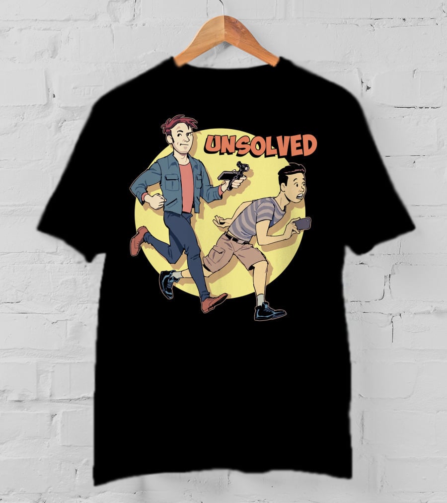 BuzzFeed Unsolved Animated Saturday Morning Mystery Adventure T-Shirt