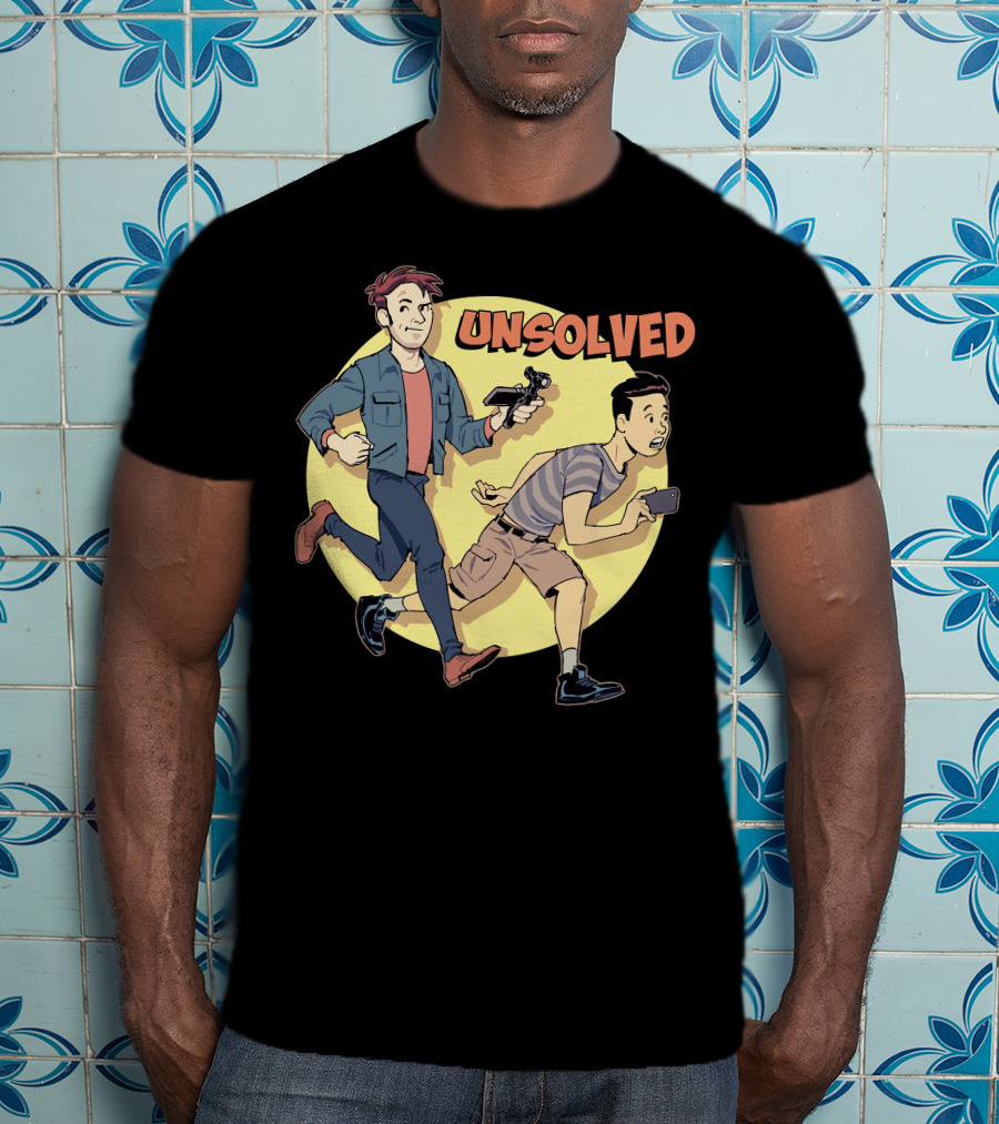 BuzzFeed Unsolved Animated Saturday Morning Mystery Adventure T-Shirt