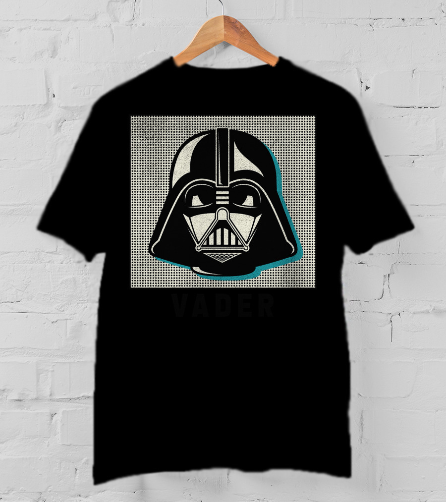 Star Wars Darth Vader Pop Art Shadow Vader T-Shirt