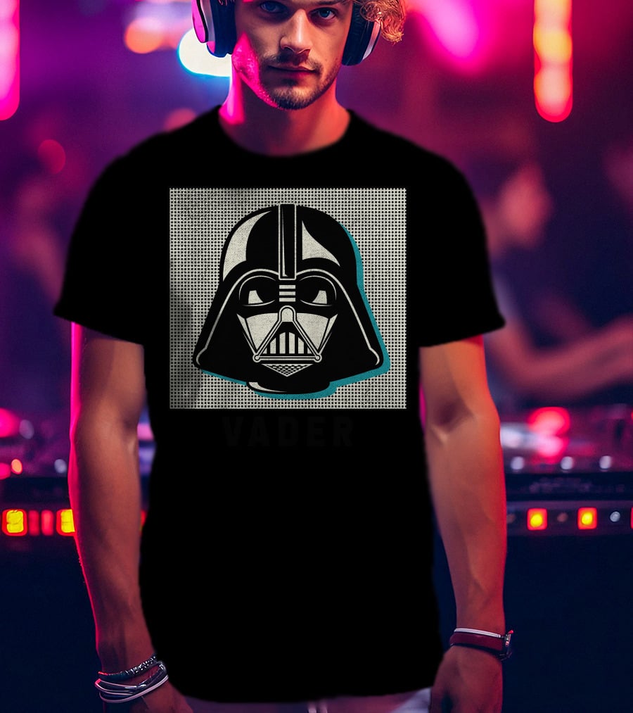 Star Wars Darth Vader Pop Art Shadow Vader T-Shirt
