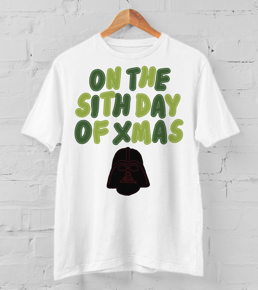 Star Wars Darth Vader On The Sith Day Of Xmas T-Shirt