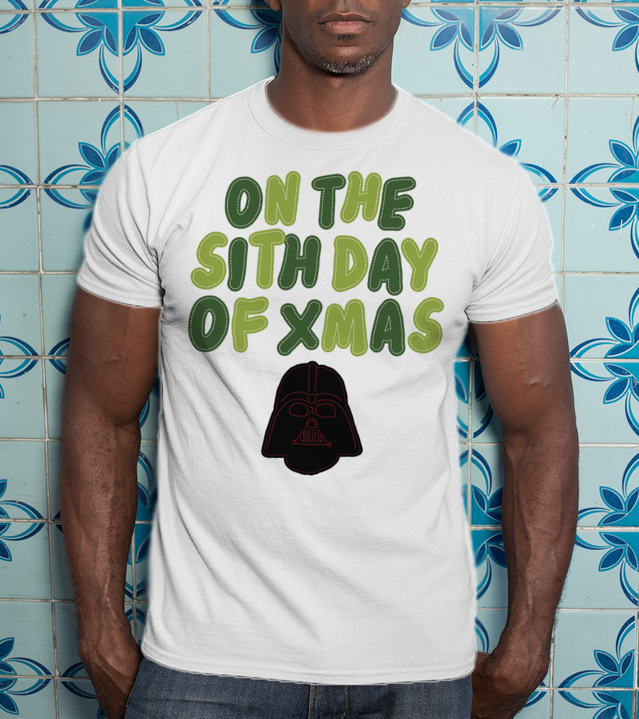 Star Wars Darth Vader On The Sith Day Of Xmas T-Shirt
