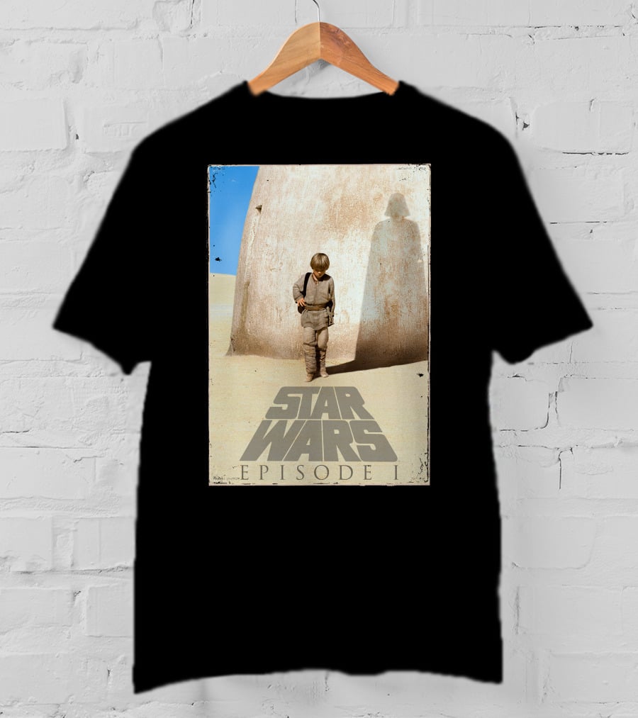 Star Wars Episode I The Phantom Menace Anakin Skywalker Shadow T-Shirt